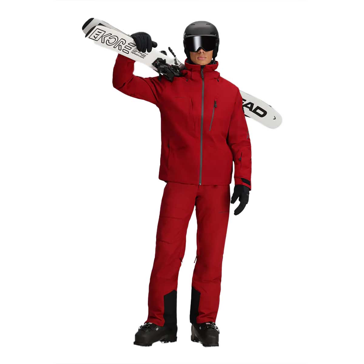 Obermeyer Raze Jacket Men's in Rustic Red